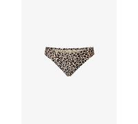 Chantelle Womens Animal Print Leopard-print Mid-rise Stretch-jersey Thong 1 Size