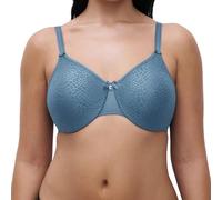 Chantelle Women's C Magnifique Seamless Unlined Minimizer, Jeans Blue, 40D