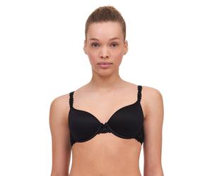 Chantelle Womens C26060 Champs Elysees T Shirt Bra - Black Elastane - Size 32B