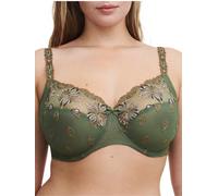 Chantelle Womens Champs Elysees Covering Bra - Green Polyamide - Size 36DD