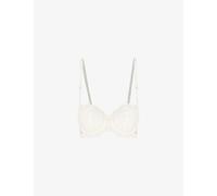Chantelle Womens Chantelle Champs Elysées Embroidered Balconette Bra Ivory 32C