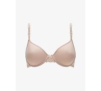 Chantelle Womens Chantelle Champs Elysées Memory Foam T-Shirt Bra Cappuccino 36D