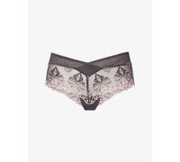 Chantelle Womens Chantelle Champs Elysees Shorty Lace Briefs Blushed Ash S