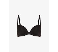 Chantelle Womens Chantelle Essentiall Smooth Push-Up Bra 011 Black 36DD
