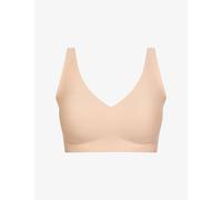 Chantelle Womens Chantelle Lab Softstretch Power Non-Wired Bra Golden Beige 2XL