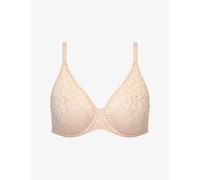 Chantelle Womens Chantelle Norah Comfort Underwired Bra Golden Beige 32D