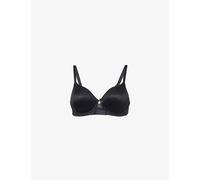 Chantelle Womens Chantelle Norah Covering Full-Cup Stretch-Woven Bra Black 36G