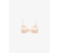 Chantelle Womens Chantelle Norah Covering Full-Cup Stretch-Woven Bra Golden Beige 36C