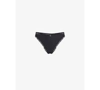Chantelle Womens Chantelle Romance Lace-Panel Thong Black XS