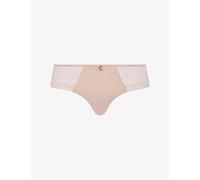 Chantelle Womens Chantelle Romance Stretch-Lace High-Cut Briefs Golden Beige L