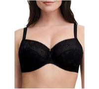 Chantelle Women's, DAY TO NIGHT, Very Covering Underwired Bra, Women's lingerie, Schwarz, 34DD