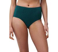 Chantelle Women's Easy Feel Norah High Waisted Covering Full Brief in Green | Size: 16 Chantelle Green 16
