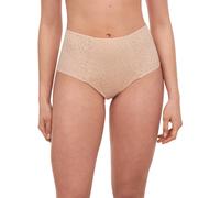 Chantelle Women's Easy Feel Norah High Waisted Covering Full Brief in Nude | Size: 12 Chantelle Nude 12