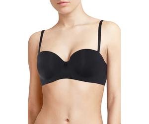 Chantelle Womens Essentiall Bandeau T-Shirt Bra - Black Nylon - Size 36A