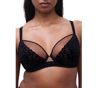 Chantelle Women's Girls Covering Full Cup Bra in Black | Size: 40DD Chantelle Black 40DD