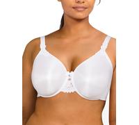 Chantelle Womens Hedona Full Cup Bra - White Nylon - Size 36D UK BACK/CUP