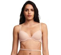 Chantelle Women's Low Back Plunge T-Shirt Bra, Opaque, Nude Blush, M