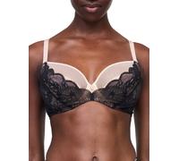Chantelle Women's Midnight Flowers Covering Underwired Bra in Black | Size: 32F Chantelle Black 32F