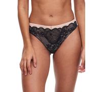 Chantelle Women's Midnight Flowers Tanga in Black | Size: 16 Chantelle Black 16