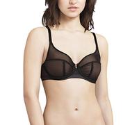 Chantelle Women's Motif Non-Padded Wired Bra Not Applicable, Black (Black 011), 34B (Manufacturer Size: 75B)