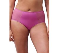 Chantelle Women's Norah Chic High-Waisted Full Brief in Pink | Size: 18 Chantelle Pink 18