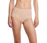 Chantelle Women's Easy Feel Norah High Waisted Covering Full Brief in Nude | Size: 14 Chantelle Nude 14