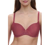 Chantelle Womens Norah Covering T-Shirt Bra - Red Polyamide - Size 38D