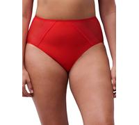 Chantelle Women's Play High Waist Brief in Red | Size: 18 Chantelle Red 18