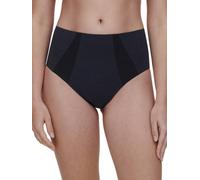 Chantelle Women's Pure Lace High Waist Support Brief in Black | Size: 10 Chantelle Black 10
