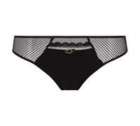 Chantelle Women's Slip Parisian Allure Briefs, Semi-transparent, Schwarz, 40