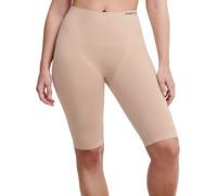 Chantelle Womens Smooth Comfort Sculpting Long Shorts - Beige Polyamide - Size Large