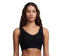 Chantelle Women's Bralette SoftStretch V-Neck Padded Non-Wired Stretch-Jersey Black XL/XXL
