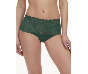Chantelle Womens SoftStretch Full Brief - Green Polyamide - One Size