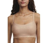 Chantelle Womens SoftStretch Padded Bralette - Beige Polyamide - Size XL/2XL