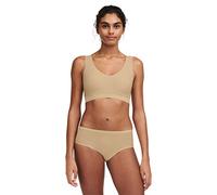 Chantelle Bra SoftStretch V-Neck Padded Crop Bralette Non-wired Nude (M-L)