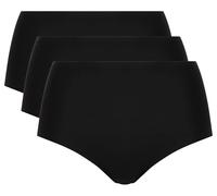 Chantelle Women's, SOFTSTRETCH, Panty (Pack X3), Women's invisible lingerie, Black (Schwarz 11), One Size