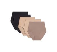 Chantelle Women's, SOFTSTRETCH, Panty (Pack X5), Women's invisible lingerie, Multicolour (Generi 99), One Size