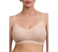 Chantelle Womens SoftStretch Removable Pads Bralette - Beige Polyamide - Size X-Small/Small