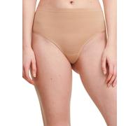 Chantelle Women's SoftStretch Stripes High Waist Thong in Nude Chantelle Nude One Size