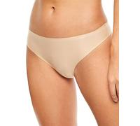 Chantelle Thong SOFTSTRETCH Seamless Invisible Mid-Rise Underwear Off-White (Nude Wu) One Size