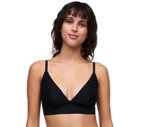 Chantelle Women's Softstretch Triangle Underwire Bra, Semi-Sheer, Black, M