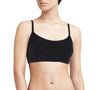 Chantelle Women's Softstretch Uw Sg Sans A. Padded Bralette Lace Full Coverage Bra, Clear, Black, XS/S