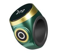 Chanting Counter - Mantra Beads Tally, Electronic Prayer Clicker | Finger Ring Counter for Buddhist Mind Practice Worship Focus Tracker Compact Meditation Tool Spiritual Session Device Aid