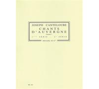 Chants d'Auvergne (Songs of the Auvergne) Vol.1 - 1 & 2 Serie for Voice and Orchestra. Study Score