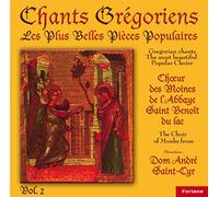 Chants Gregoriens - Les Plus Belles Pièces Populaires Vol.2