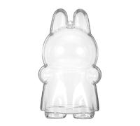 Chanumetal Vinyl Plush Toy Protective Case, Transparent PVC Protective Keychain for 17cm Doll Have a Seat, Easy Installation Accessories, Walking Display Bag (Standing+Have a Seat)