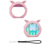 Chanvoo Silicone Case Compatible with Punirunes Interactive Digital Toy - Protective Sleeve with Lanyard (Case Only)-Pink