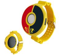 Chanvoo Soft Silicone Band Compatibile with Poke Go Plus + 2023, Protective Case Adjustable Wristband (Yellow)