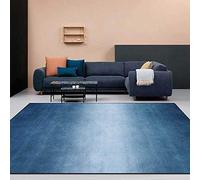 Chanxiang666 Big Area Floor Rug washable Rugs 40x60cm Modern pure blue gradient Living Room/Bedroom/Study/Coffee Table 40x60cm