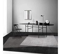 Chanxiang666 Soft Touch Carpets Short Pile Carpets 140x230cm Modern black and gray geometric lines For Bedroom Living Room or Any Indoor Space 140x230cm